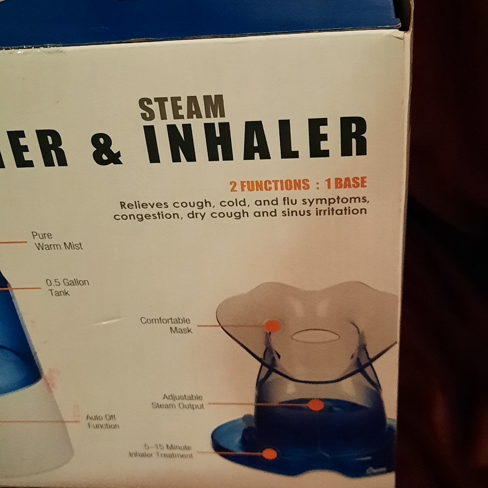 Humidifier & Steam Inhaler - Picture 6 of 10